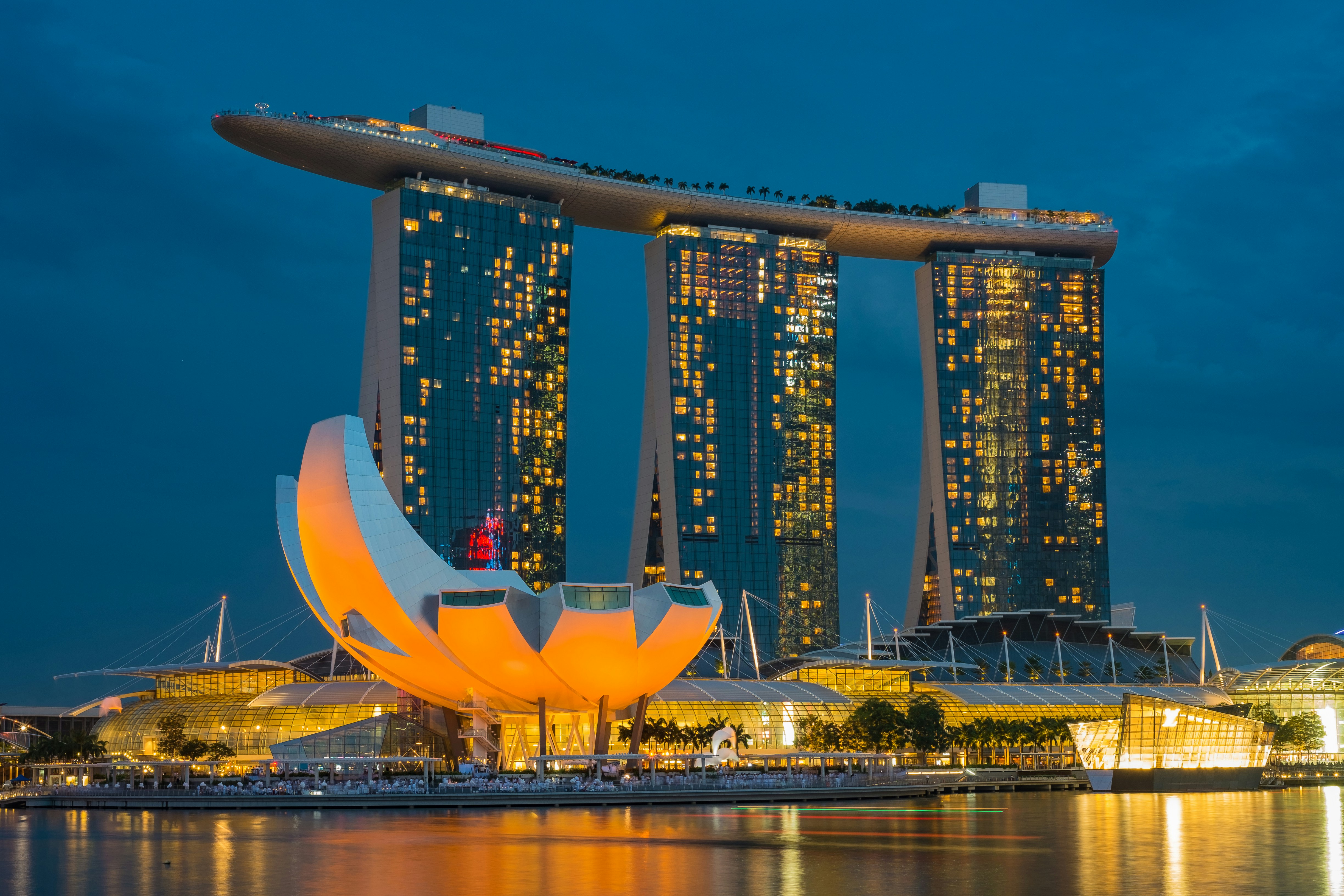 Singapore VPN background
